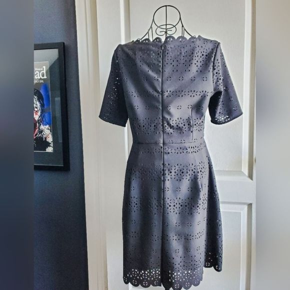 Banana Republic Gray Midi Dress - Picture 13 of 14